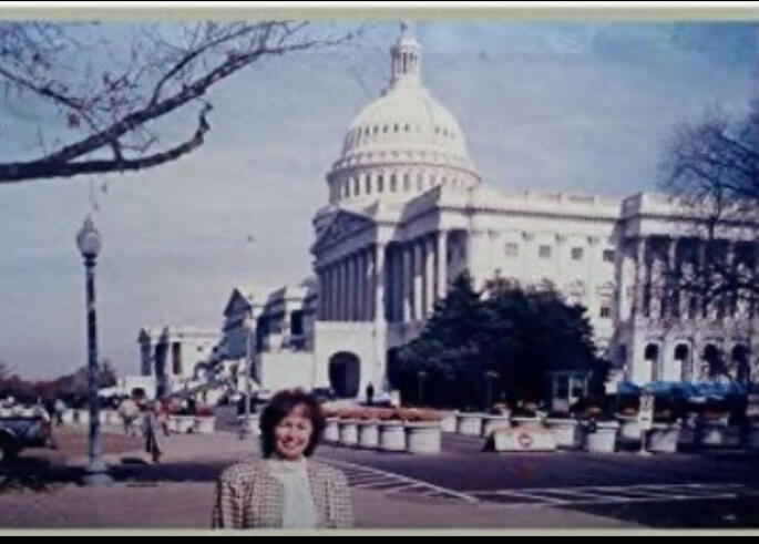Beth at the U.S. Capitol